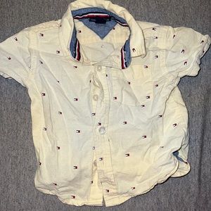 Tommy Hilfiger infant button up shirt!